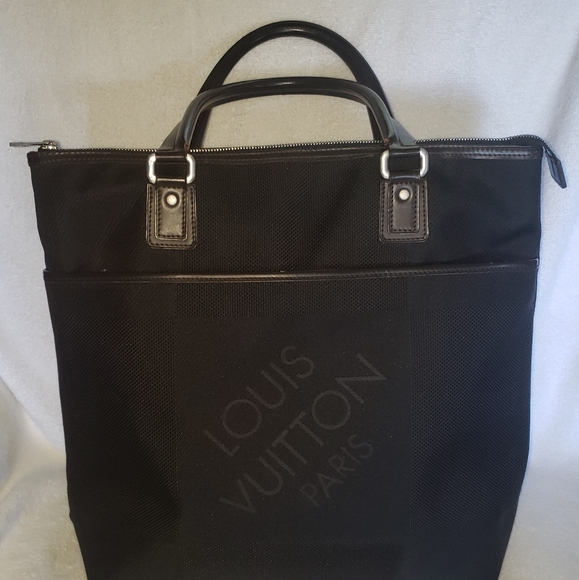 Louis Vuitton Handbags - Louis Vuitton  Mens Cougar Damier Geant Black Tote